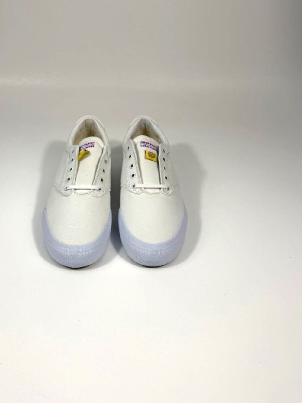 Lakai Wilkins (White Canvas) Men's Shoes 10.5